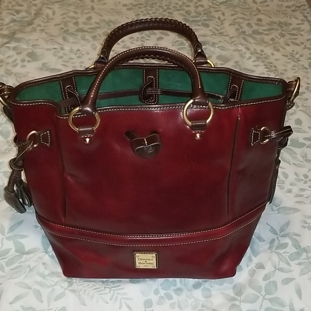 Dooney & Bourke Rouge (Red) Buckley Bag NWT